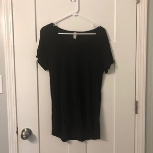 Solid black super soft Classic Tee